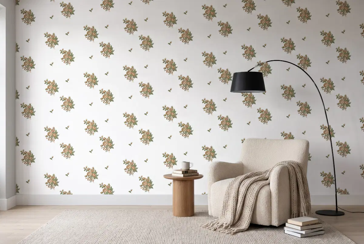 Шпалери Parato Blooming Garden 4123 в інтер'єрі