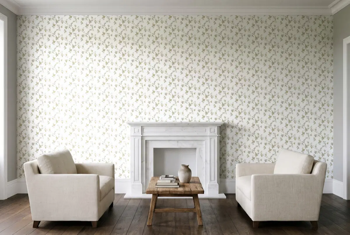 Шпалери Parato Fiori Country * 2501 в інтер'єрі