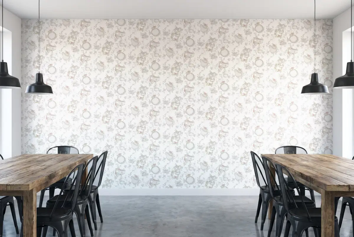 Шпалери Parato Fiori Country * 2508 в інтер'єрі