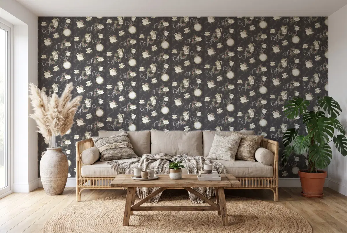 Шпалери Parato Fiori Country * 2509 в інтер'єрі