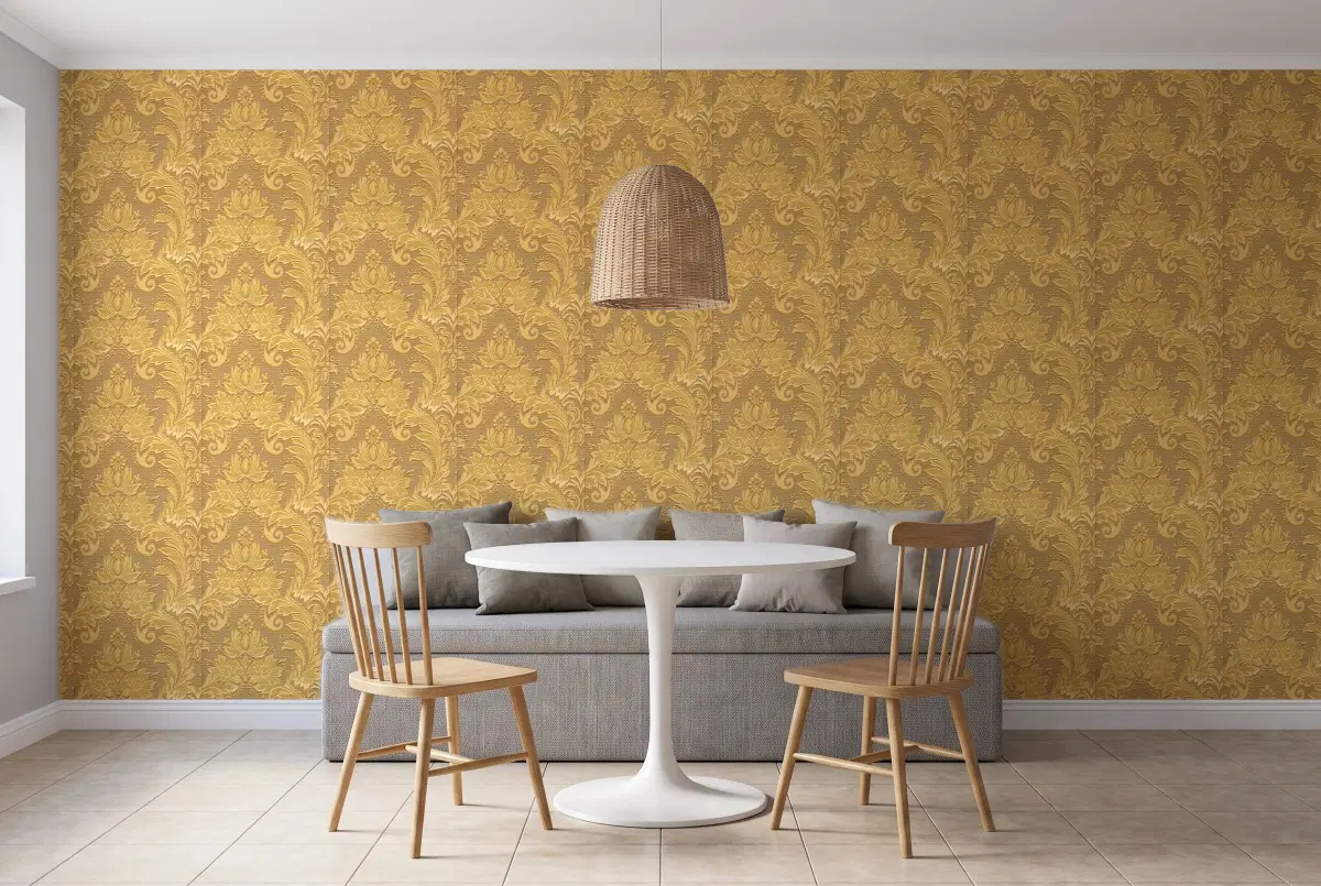 Шпалери Bottega Tessile 55534 в інтер'єрі