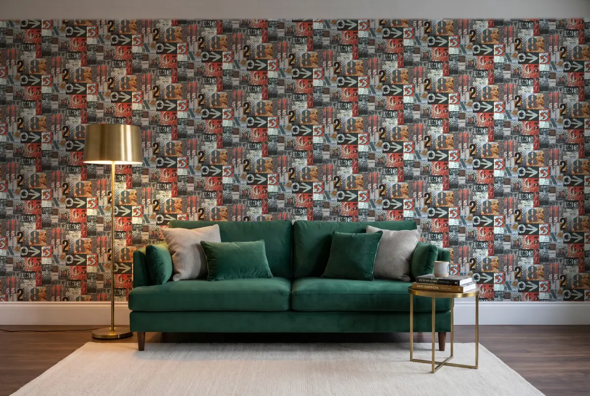Шпалери Les Aventures-2 51171510 в інтер'єрі