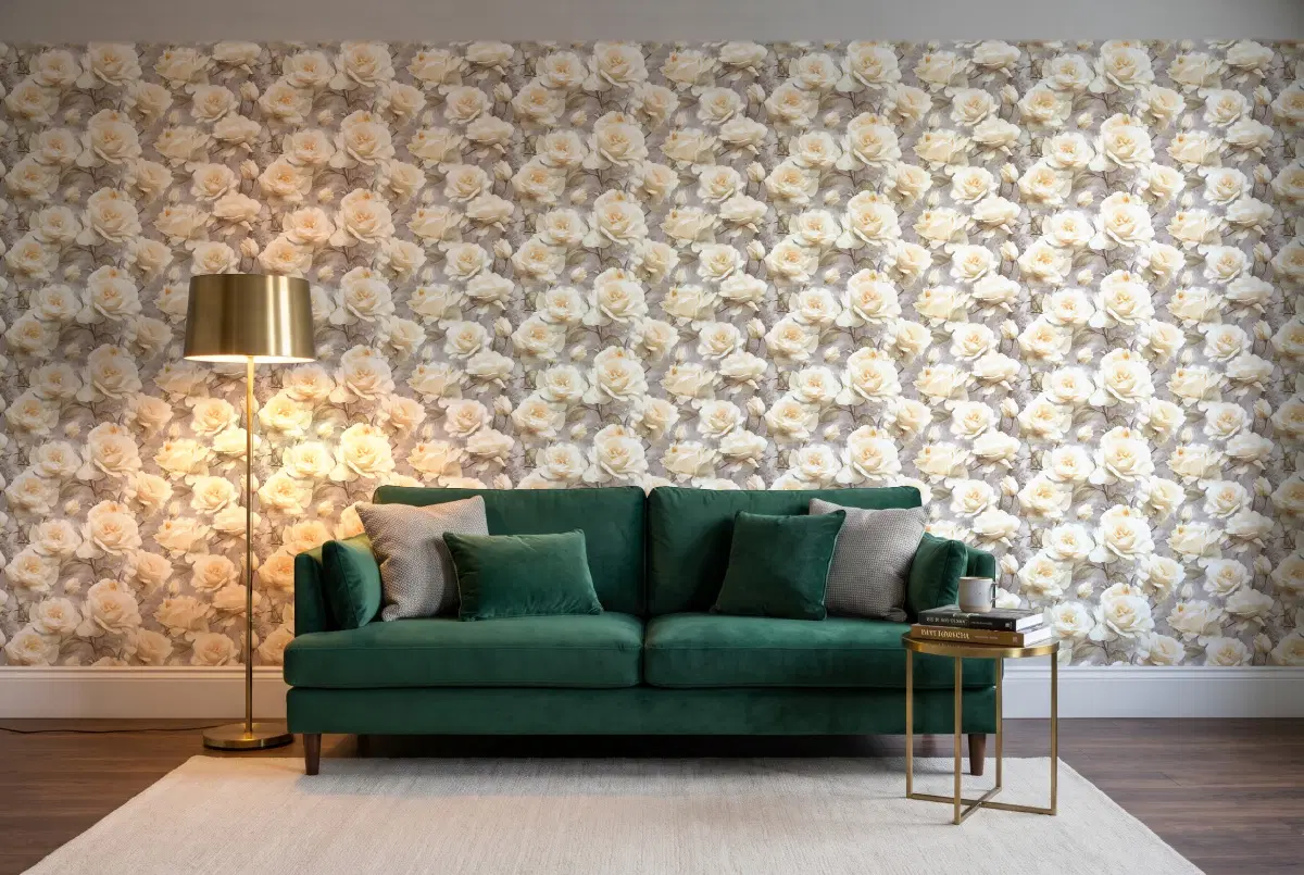 Шпалери Sintra Rose 251300 в інтер'єрі