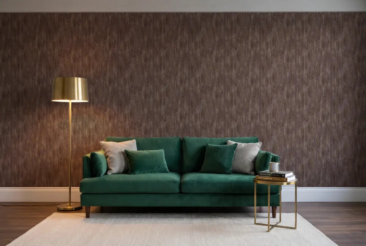 Vinil TEXTILE / TEXTURA 260432 в інтер'єрі
