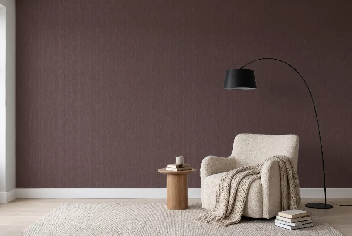 Vinil TEXTILE / TEXTURA, TEXTILE UNI 261279 в інтер'єрі