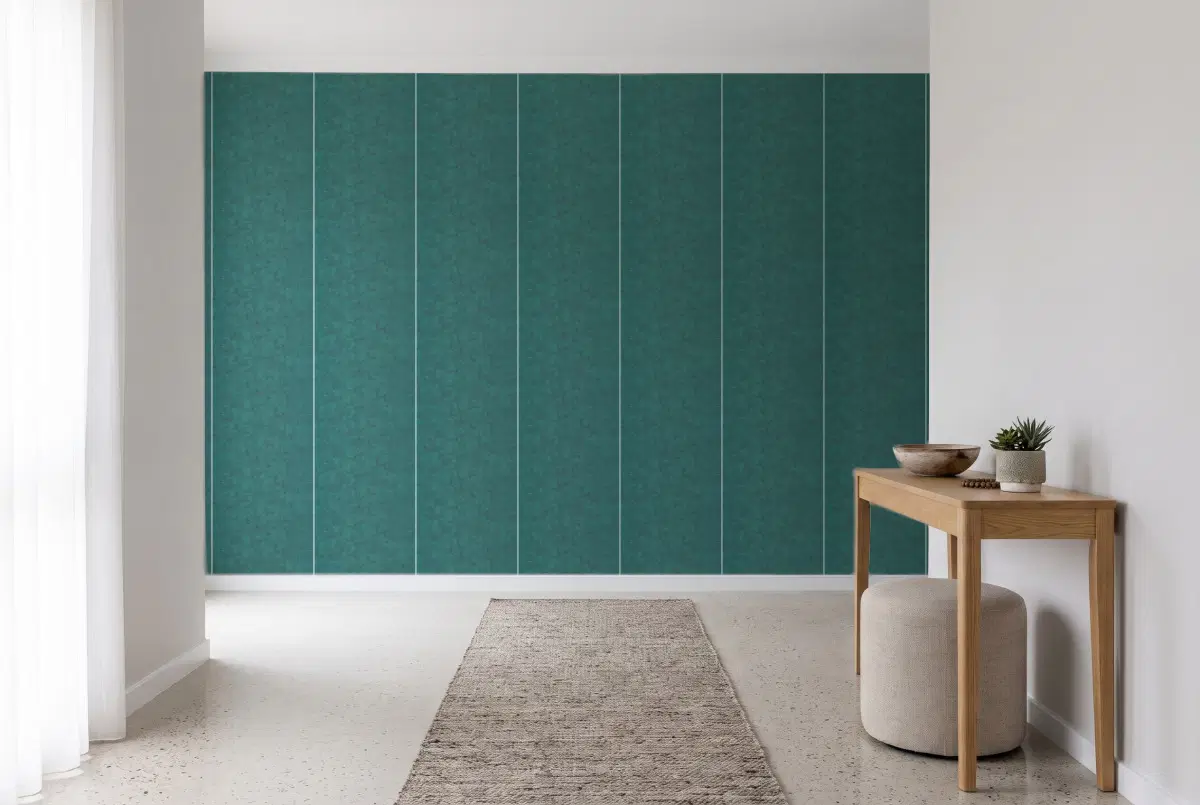 Шпалери Texdecor Beton хвойно-зелений BET101487310 в інтер'єрі