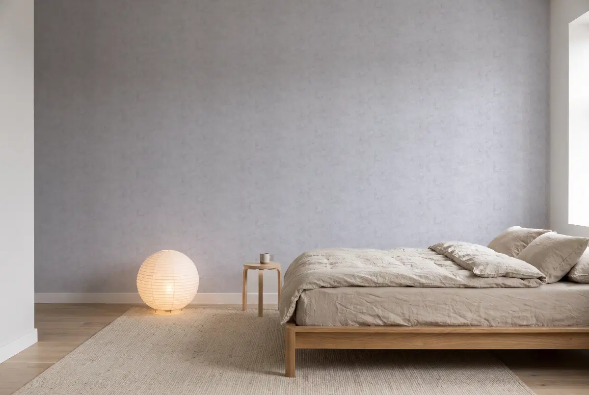 Шпалери Texdecor Beton темно-сірий BET101489134 в інтер'єрі