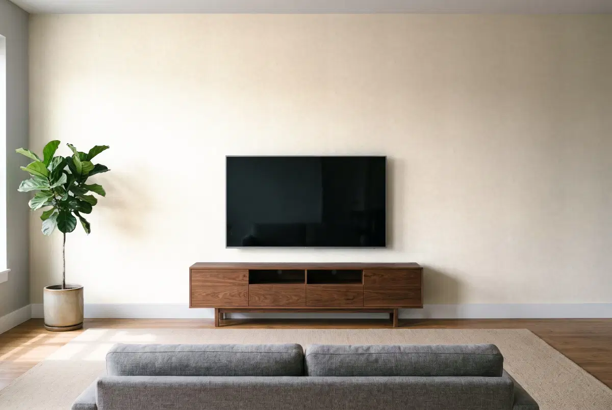 Шпалери Texdecor Beton2 бетон туман бежевий BTO101481258 в інтер'єрі