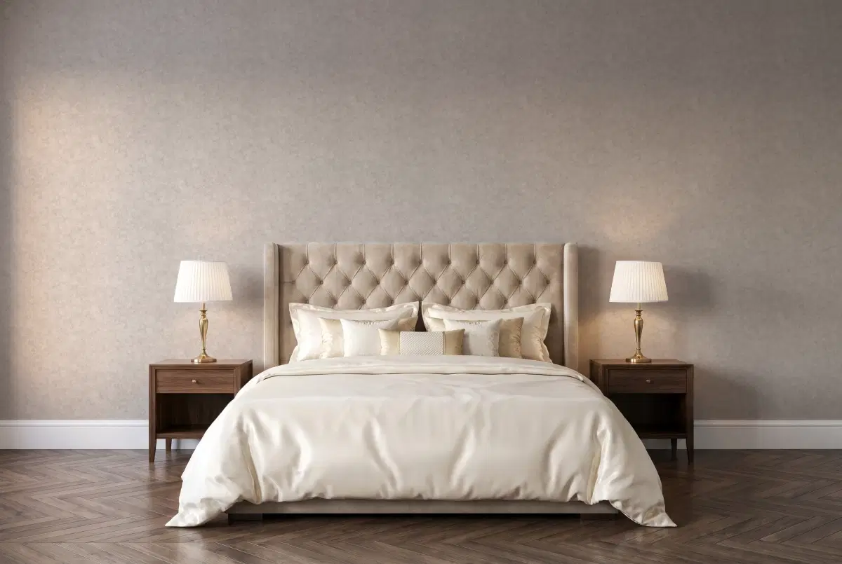 Шпалери Texdecor Beton2 бетон сизий BTO101481795 в інтер'єрі
