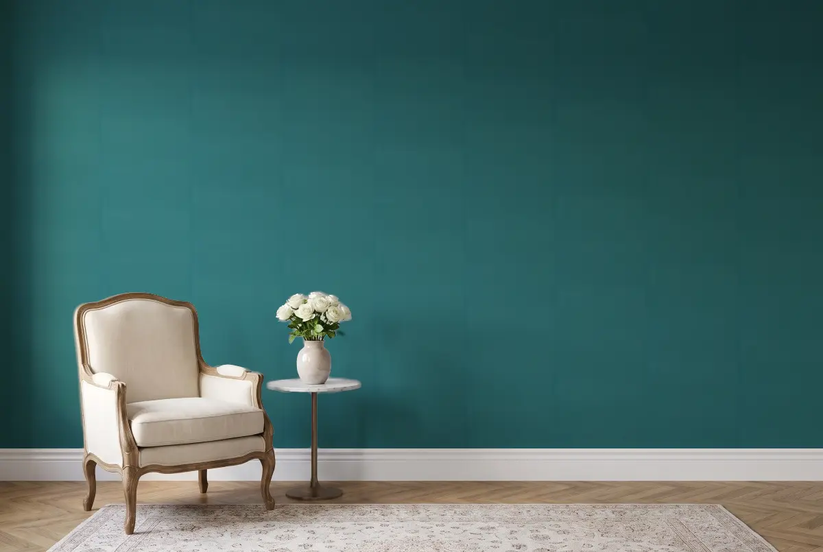 Шпалери Texdecor Happy dreams фон морская волна HPDM69866616 в інтер'єрі