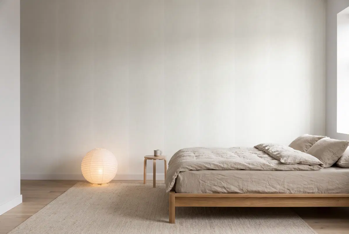 Шпалери Texdecor LINEN2 сіре олово LNI103229123 в інтер'єрі