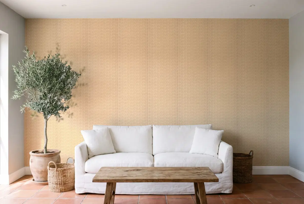 Шпалери Texdecor Mystery мозаика золото MYY101601331 в інтер'єрі