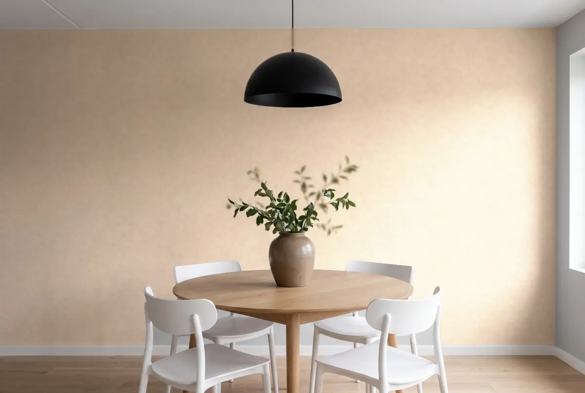 Шпалери Texdecor Patine2 штукатурка карамель PAE100221522 в інтер'єрі