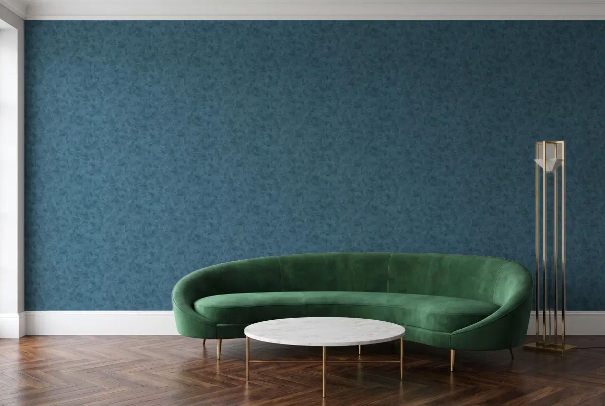 Texdecor Patine2 штукатурка ярко-синій PAE100226830 в інтер'єрі