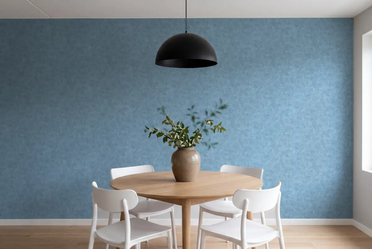 Шпалери Texdecor Patine2 штукатурка королевская синій PAE100226895 в інтер'єрі