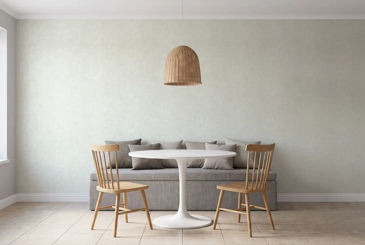 Шпалери Texdecor Patine2 штукатурка салатова PAE100227232 в інтер'єрі