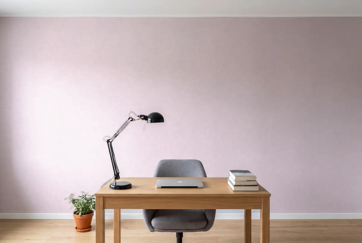 Шпалери Texdecor Patine штукатурка лиловая PAI100225061 в інтер'єрі