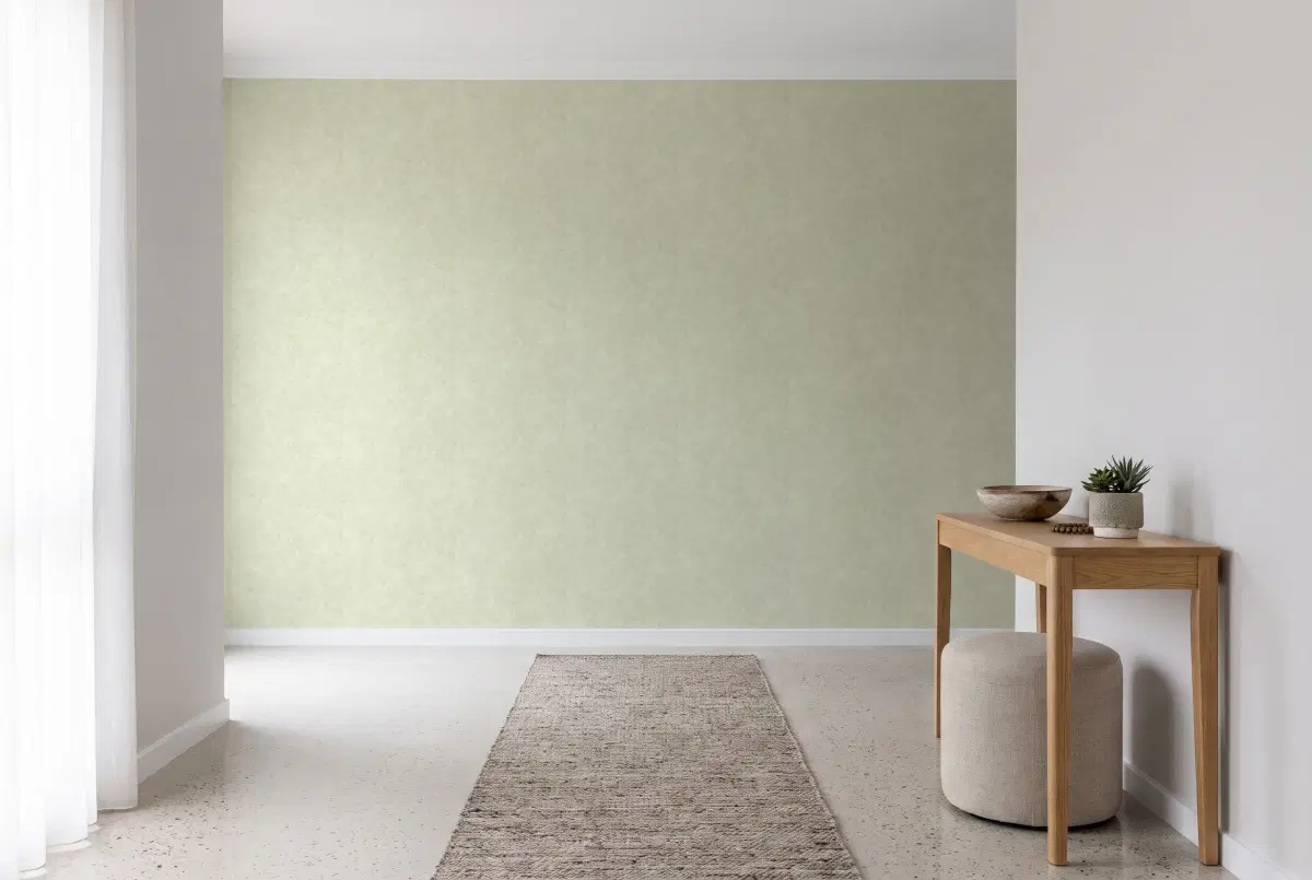 Шпалери Texdecor Patine штукатурка аспарагус PAI100227440 в інтер'єрі