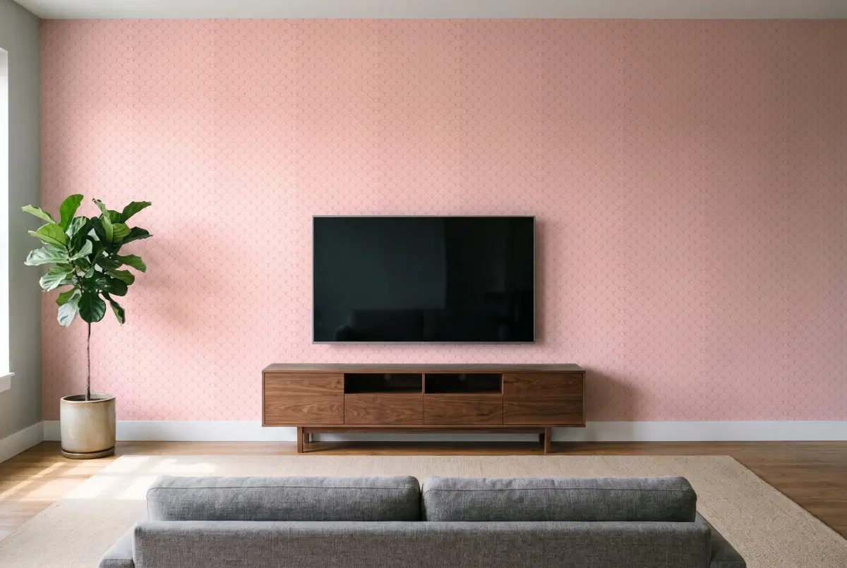 Шпалери Texdecor PtB арки рожевий PTB101824020 в інтер'єрі