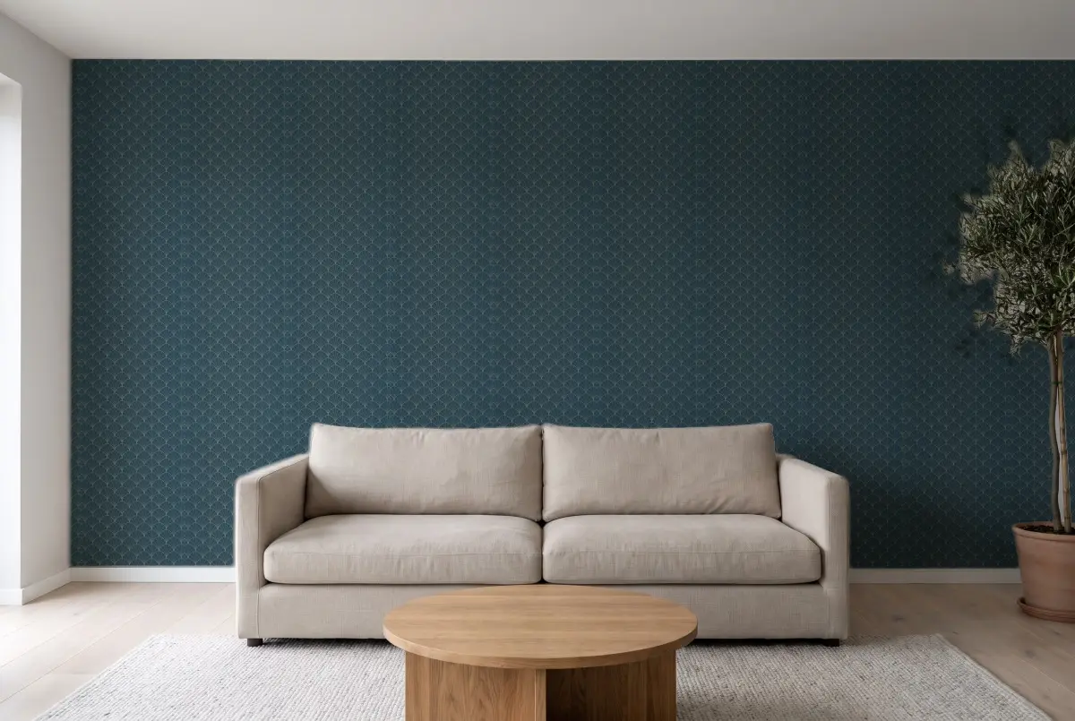 Шпалери Texdecor PtB арки синій PTB101826122 в інтер'єрі