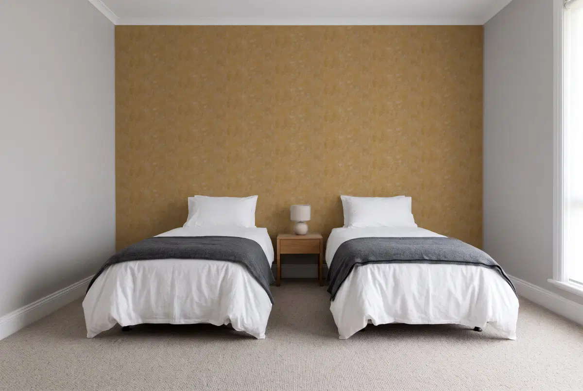 Шпалери Texdecor Stone рыже-коричневий STNE80831468 в інтер'єрі