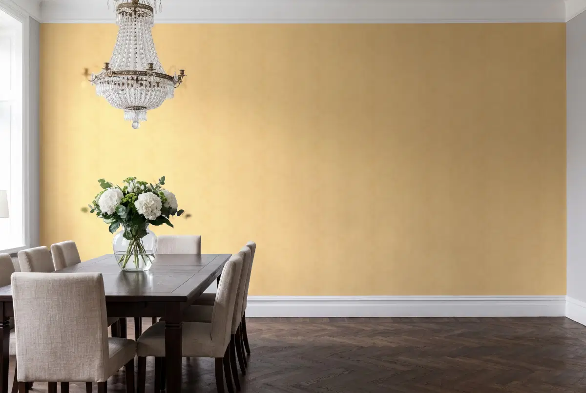 Шпалери Texdecor Stone жовтий песок STNE80832209 в інтер'єрі