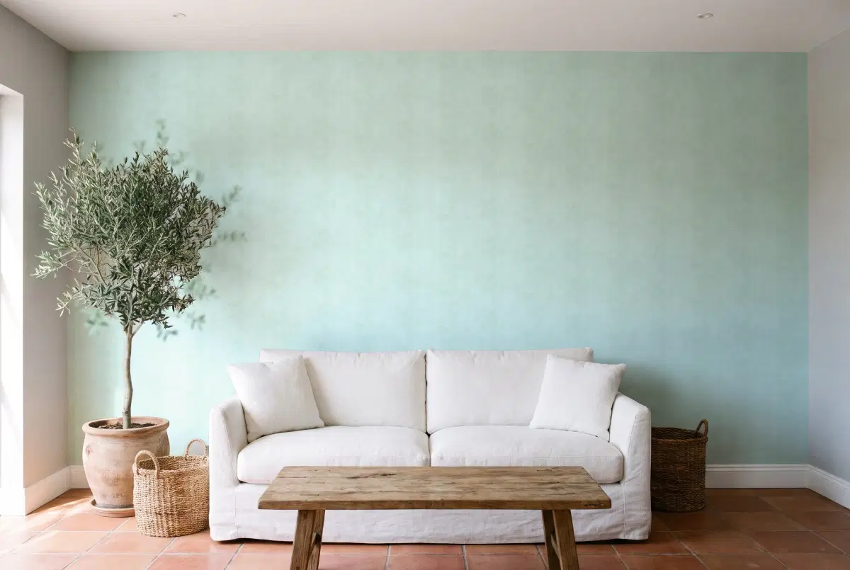 Texdecor Stone мятный STNE80837143 в інтер'єрі