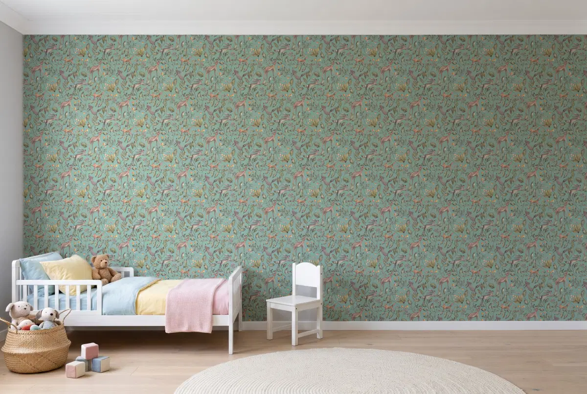 BN DOODLEEDO 0,53 x 10 m (дитячі) 220703 в інтер'єрі