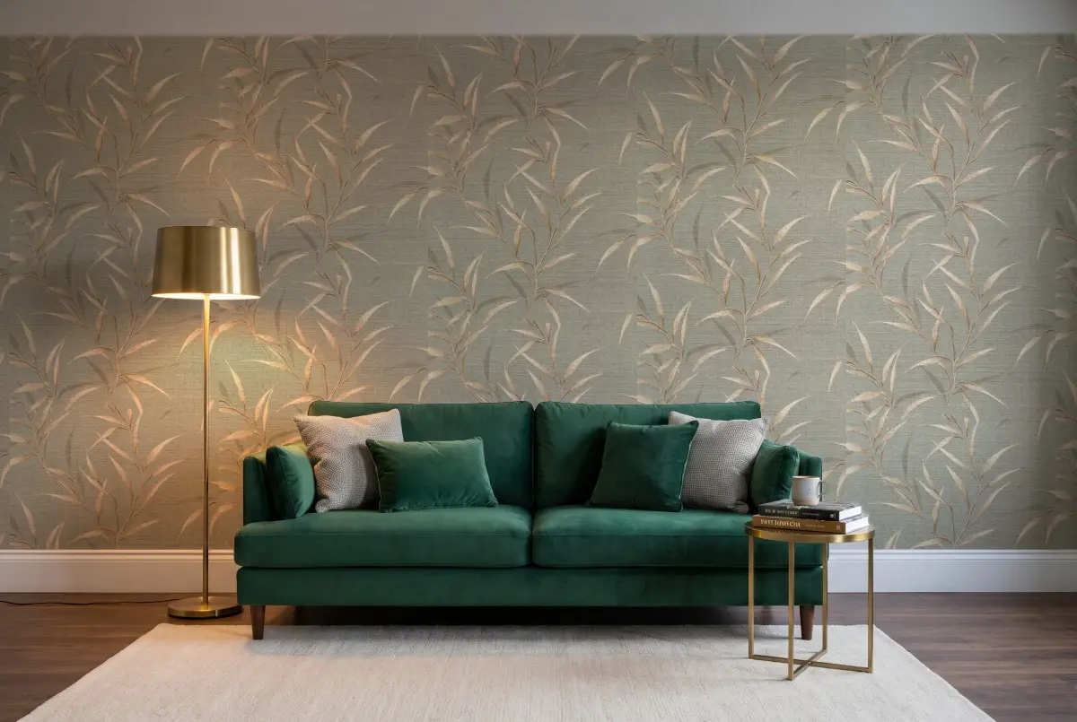 ERISMANN GMK №5 (Part 2)FASH.for WALLS- 1.06 x 10 m 12256-11 Lerua в інтер'єрі