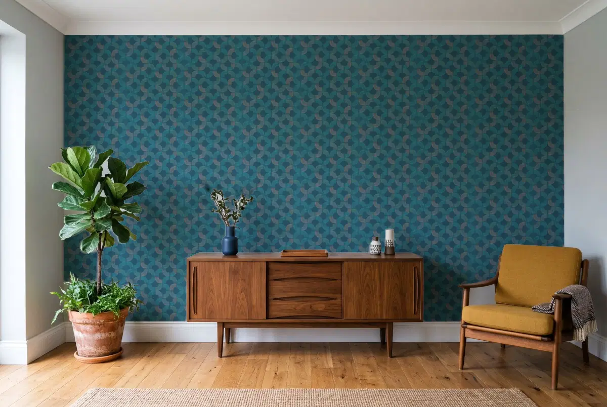 RASCH SALSA 0,53 x 10 m 477320 в інтер'єрі