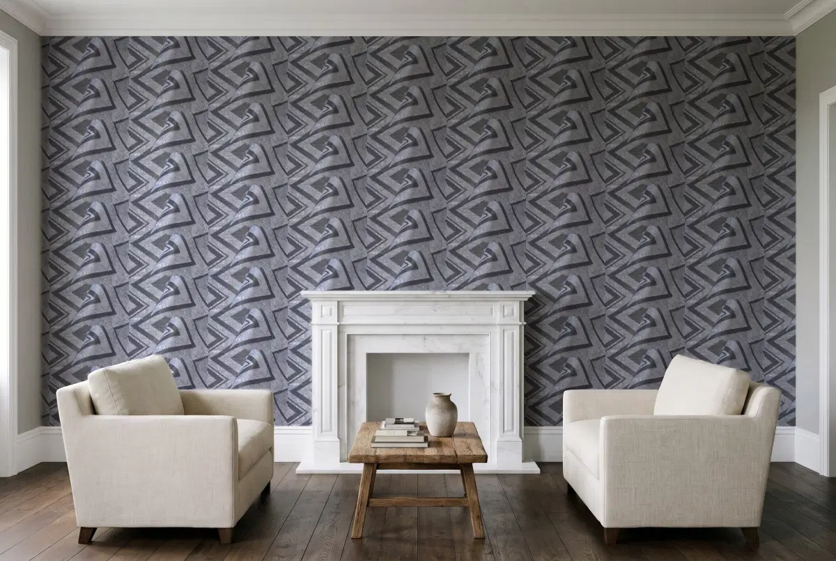 Шпалери Adawall Octagon розпродаж 1207-5 в інтер'єрі