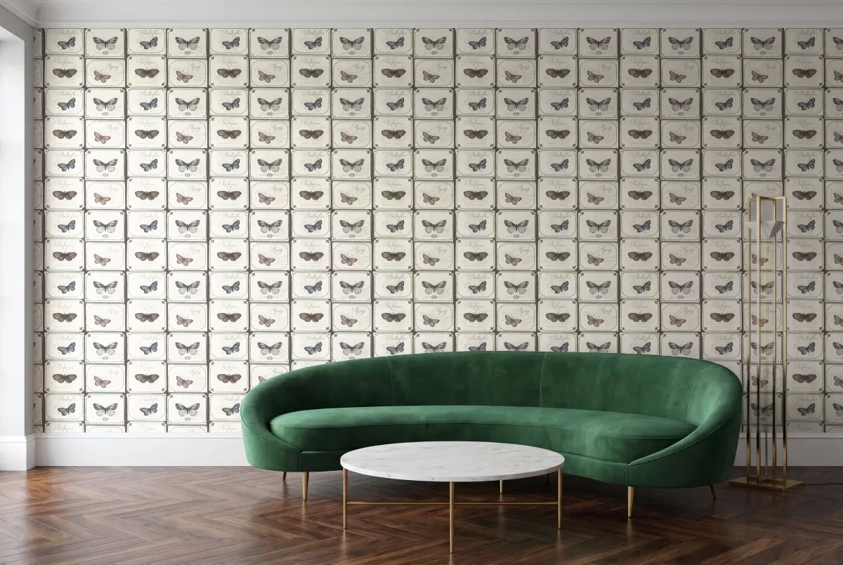 Rasch Deco Relief/Tiles & More XIV 306507 в інтер'єрі