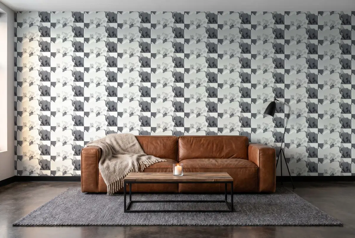 Rasch Tiles & More 825022 в інтер'єрі