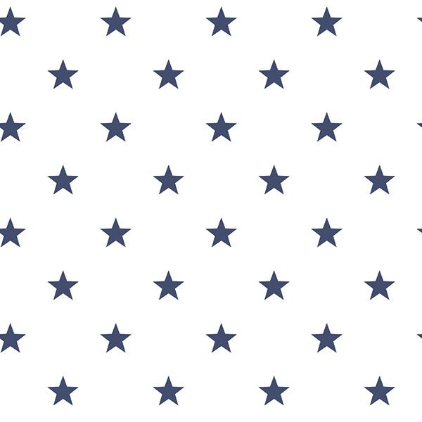 GALERIE Deauville звёзды т-синій на білий (Deauville 2) G23101