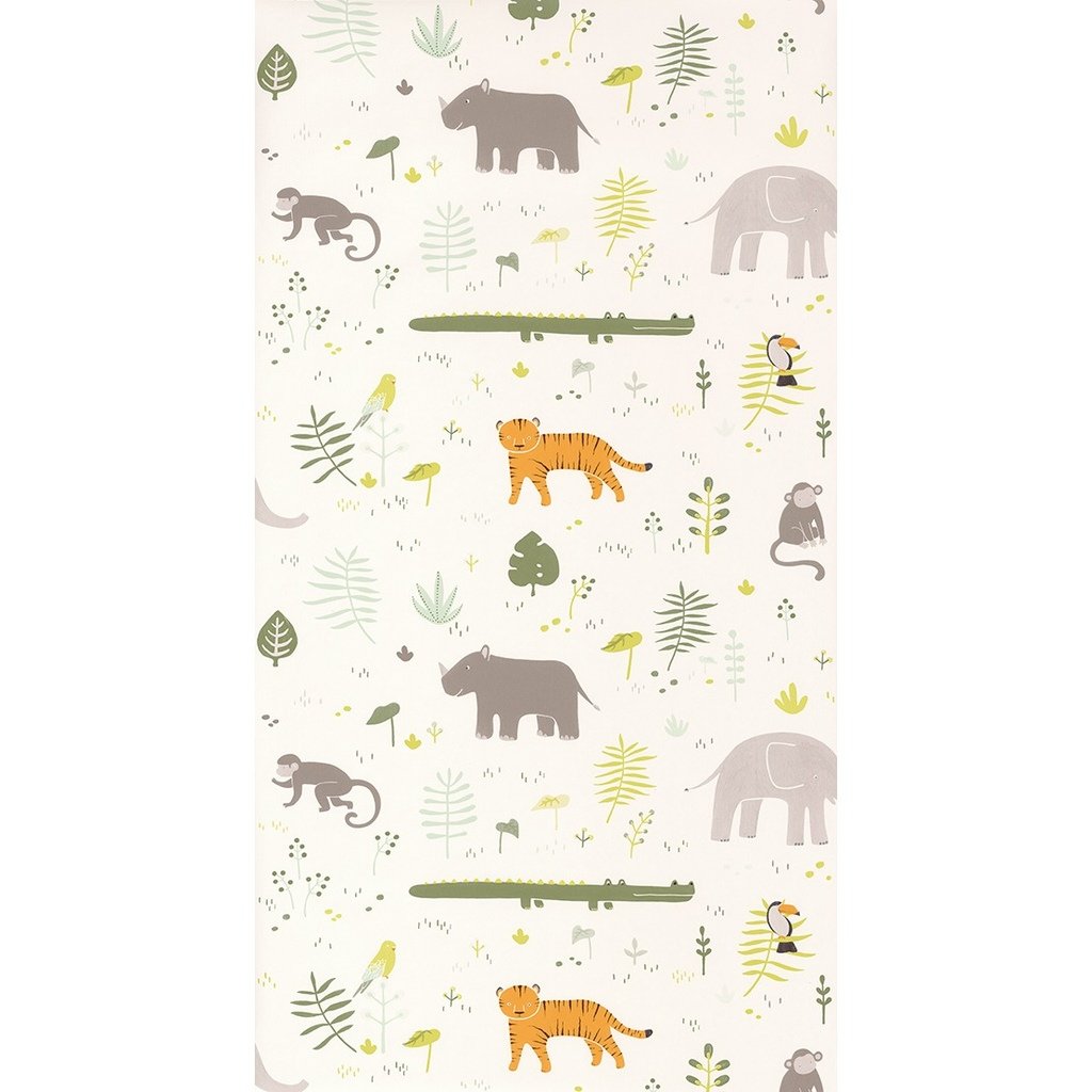 Шпалери Texdecor Happy dreams сафари зелений HPDM82727304