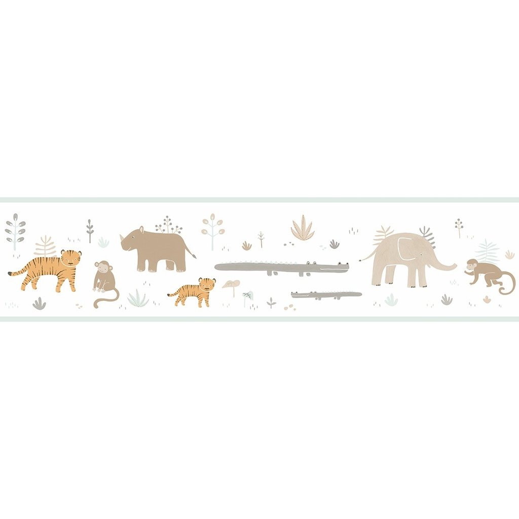 Шпалери Texdecor Happy dreams кант сафари сер-бежевий HPDM82881337