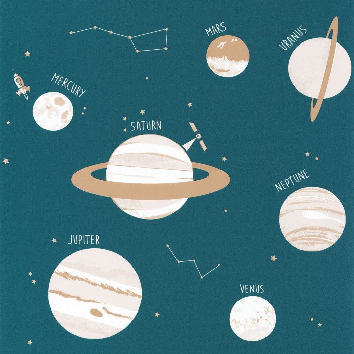 Шпалери Texdecor Our Planet планеты фаянс OUP101906011