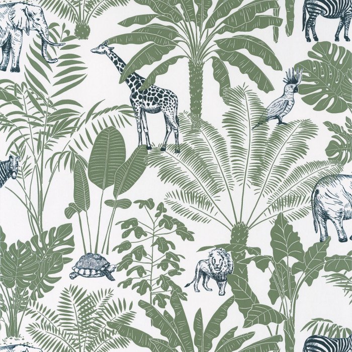 Шпалери Texdecor Our Planet джунглі сине-зелений OUP101957403