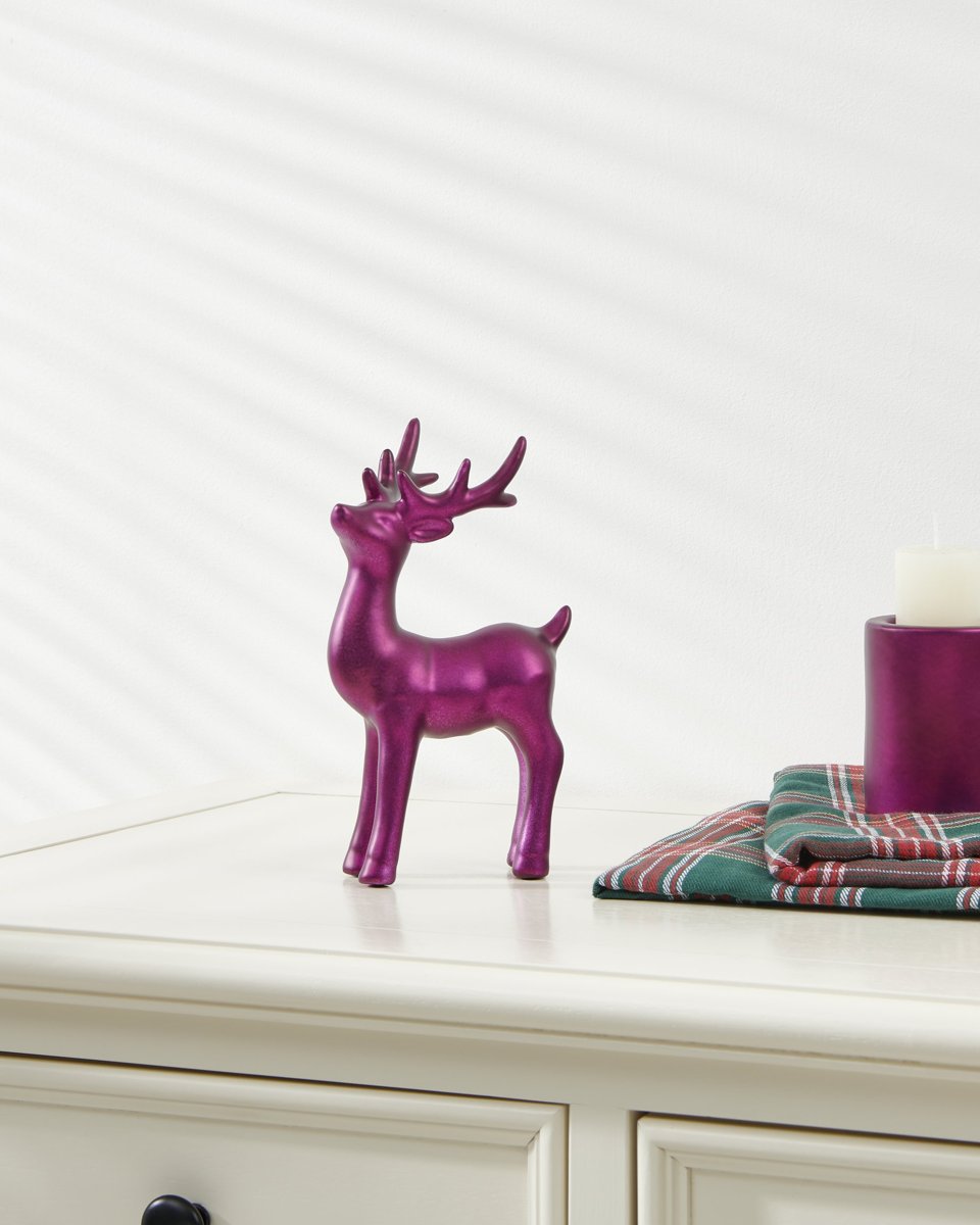 EGLO Декоративний об'єкт Олень В-197 рожевий "Катаколь"