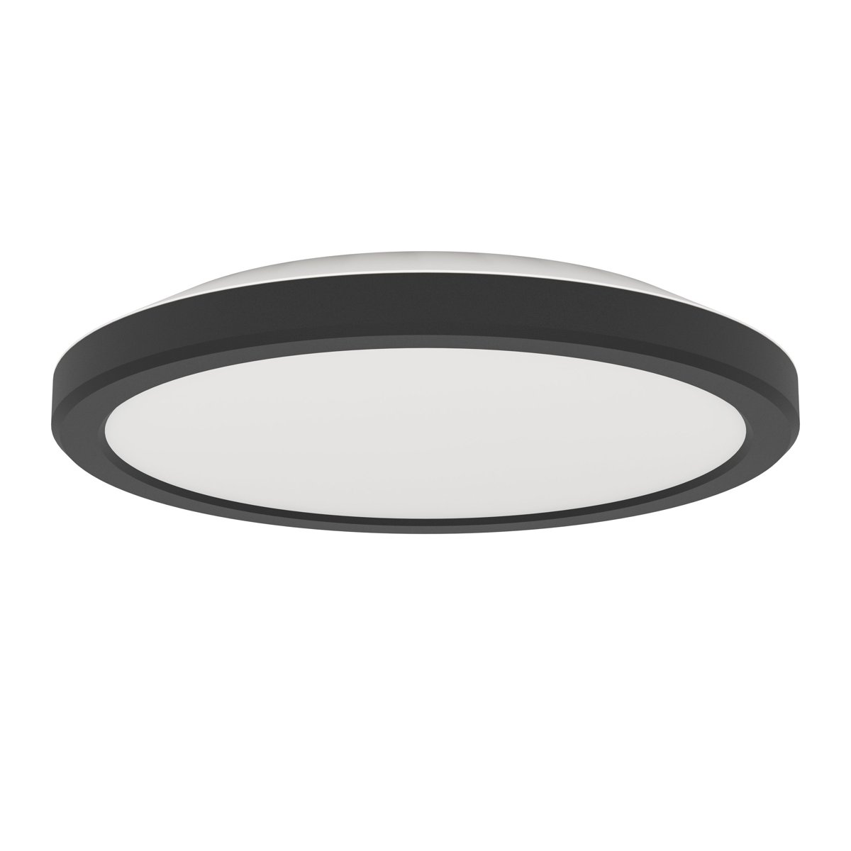 EGLO Світильник стельовий/1 10W LED 3000К Ø210 чорний "Тестара-Е"