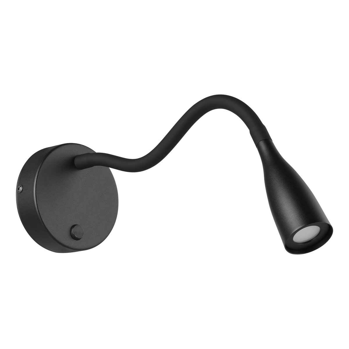 EGLO Бра/1 3,8W LED чорний з USB входом "Олівандіно"