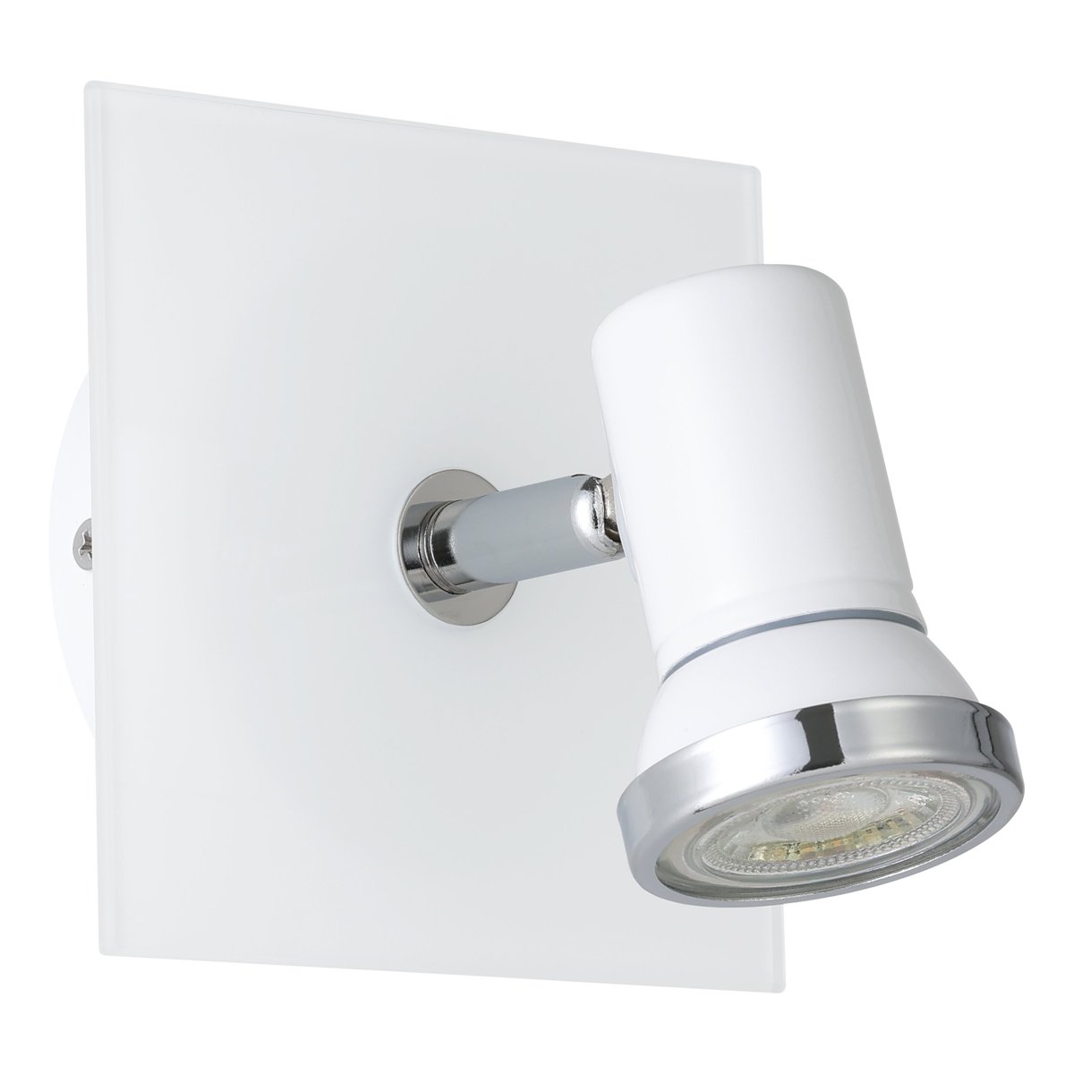 EGLO Бра/1 3,3W LED GU10 білий "Тамара 1"