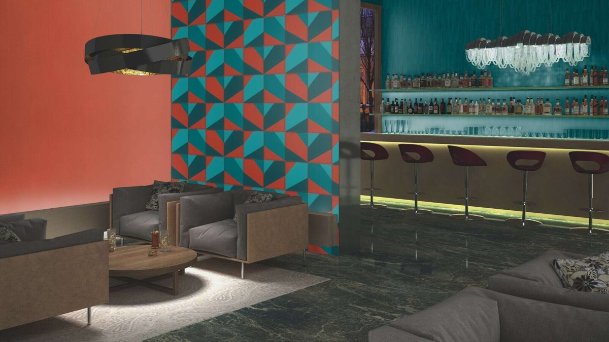 Шпалери Rasch Club 419269 в інтер'єрі