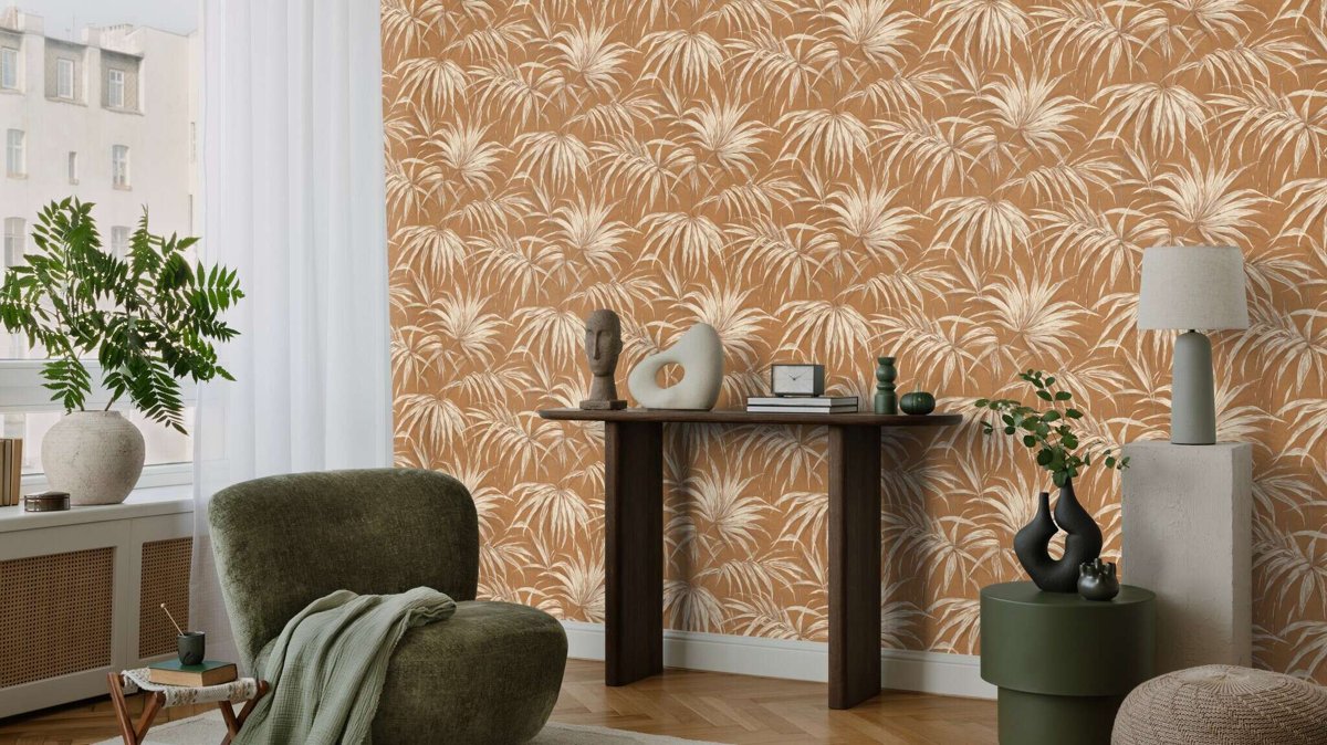 Шпалери Rasch Noble Zen 435375 в інтер'єрі