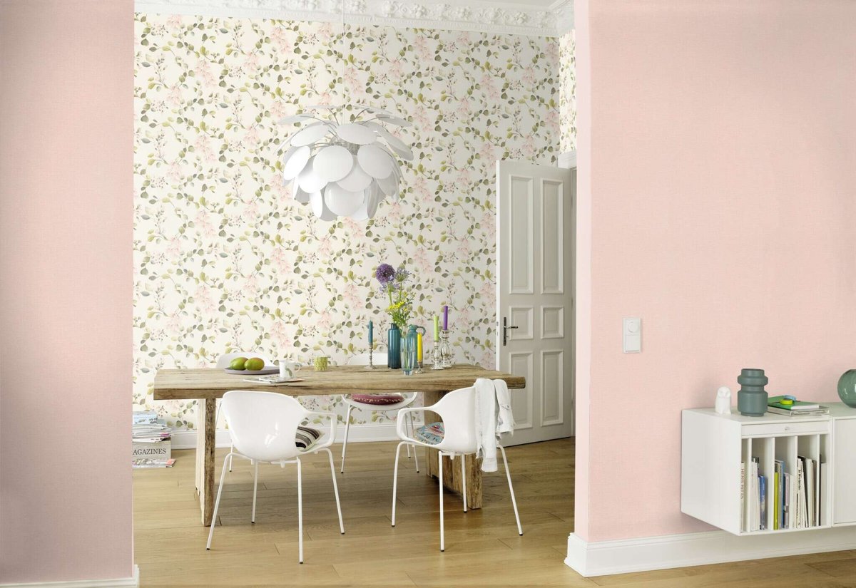 Rasch Peonies (2027) 582215 в інтер'єрі