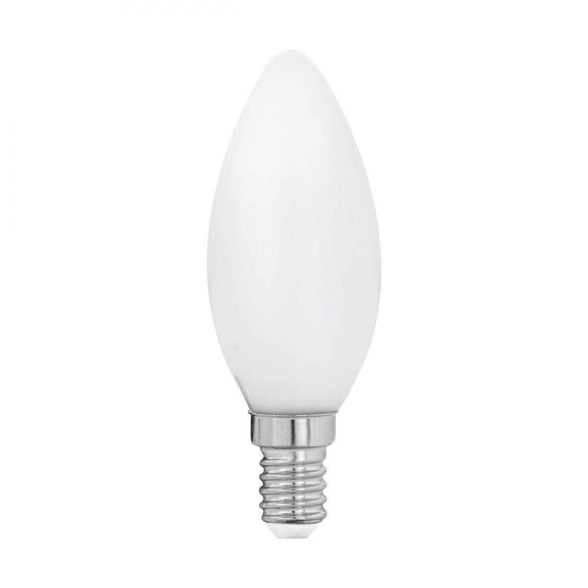 EGLO Лампа напівпровідникова LED 6W E14 С35 2700К опал 1шт