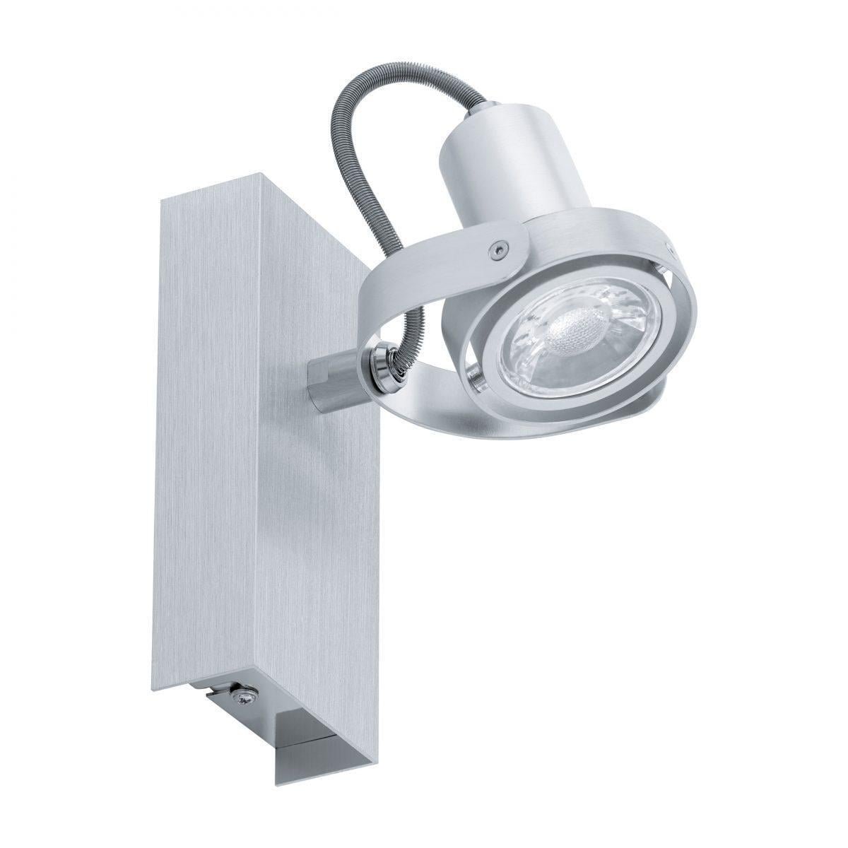 EGLO Бра/1 5W GU10 LED алюм "Новоріо"