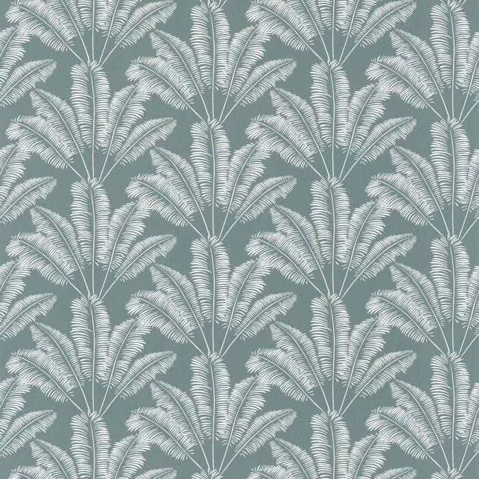 Texdecor Our Planet пальмы сине-зелений OUP101947127